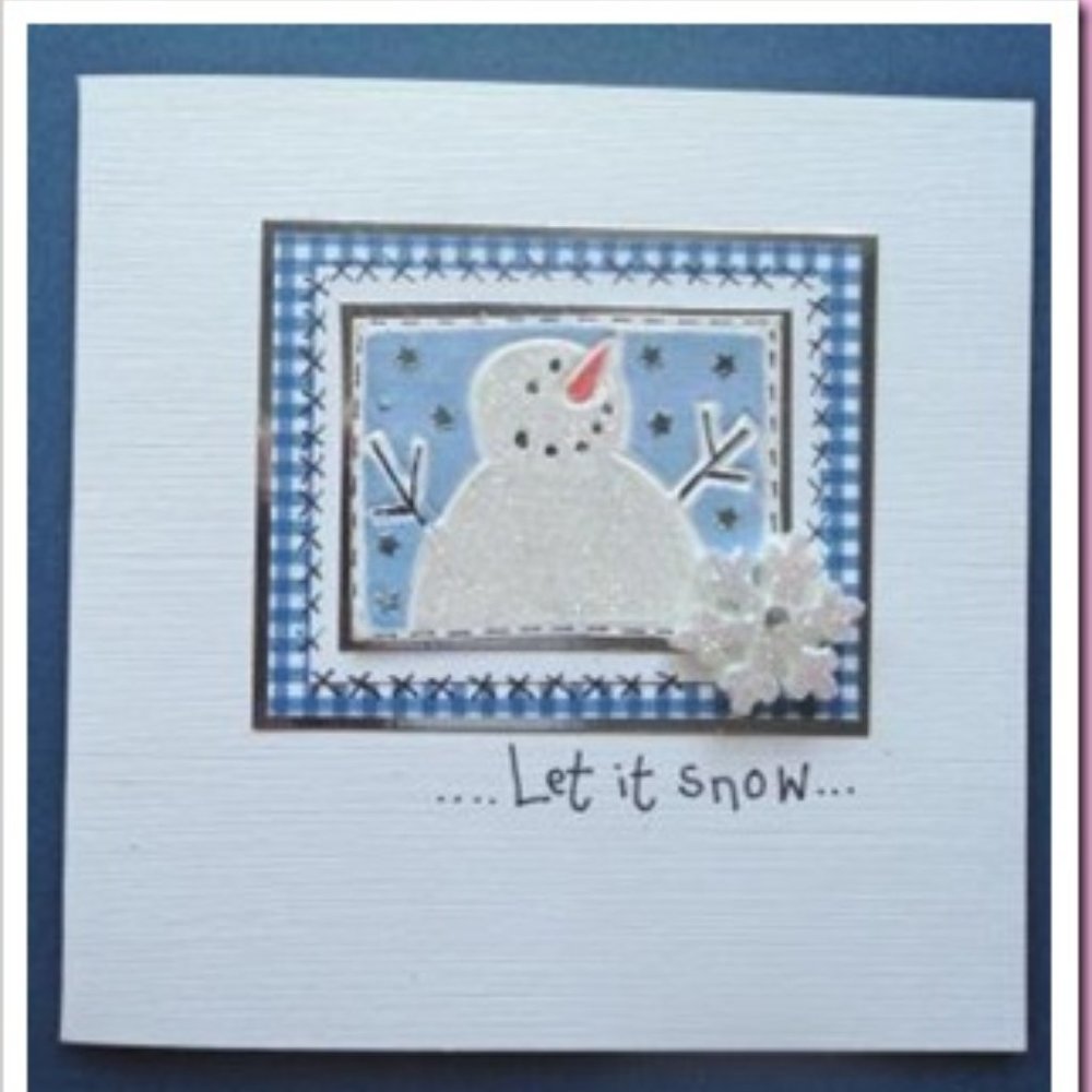 Cuttlebug A2 HERRINGBONE embossing folder - Picture 7 of 8